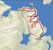 Ireland-Antrim-The Glens of Antrim cycling safari